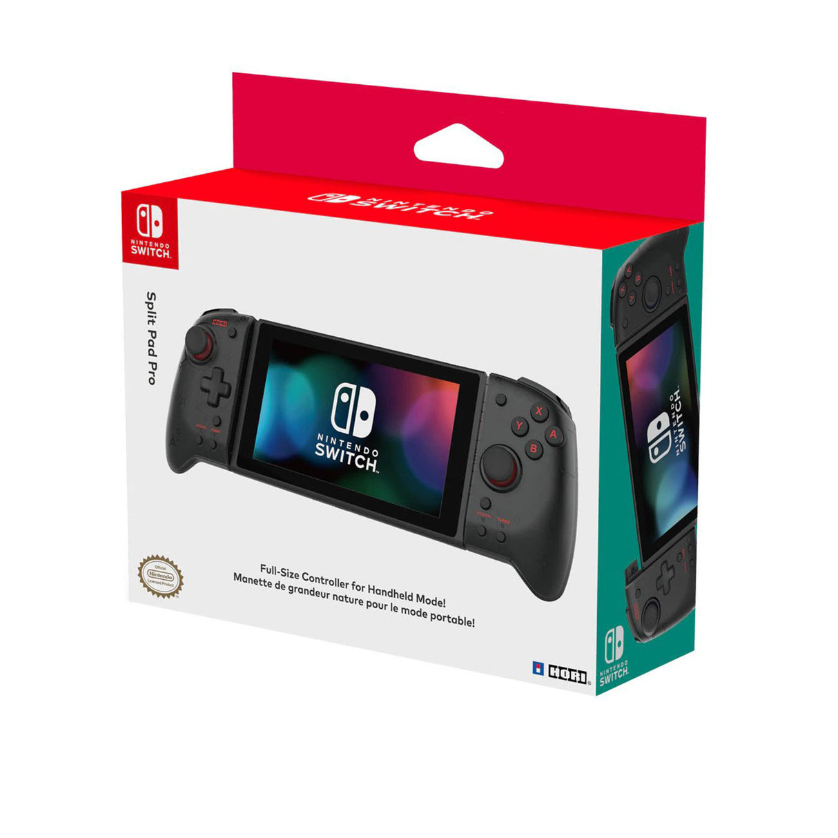 BLACK SPLIT PAD PRO   Nintendo Officially Licensed Branded Switch Split Pad Controller