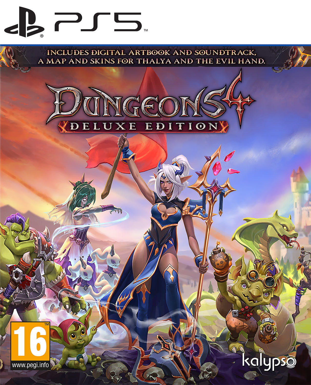 DUNGEONS 4 DELUXE EDITION   Playstation 5 Video Game