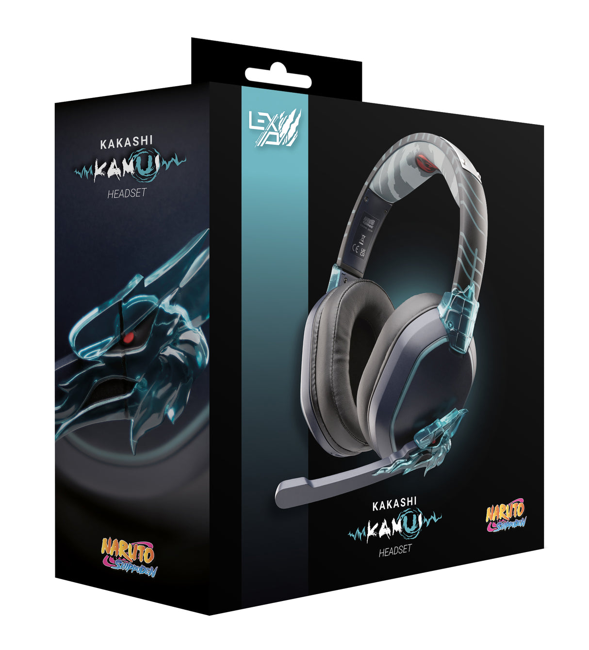 LEXIP NARUTO KAKASHI HEADSET   PC Xbox One Playstation 4 Playstation 5 Nintendo Switch Headphones
