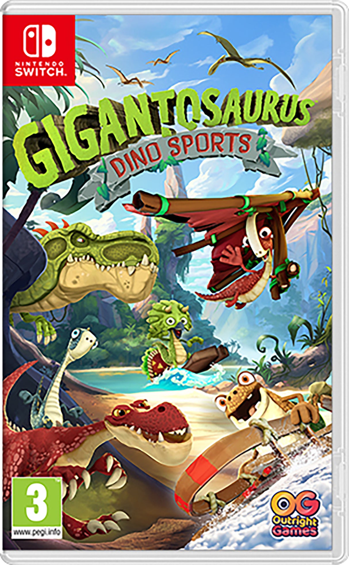 GIGANTOSAURUS DINO SPORTS  Nintendo Switch Video Game