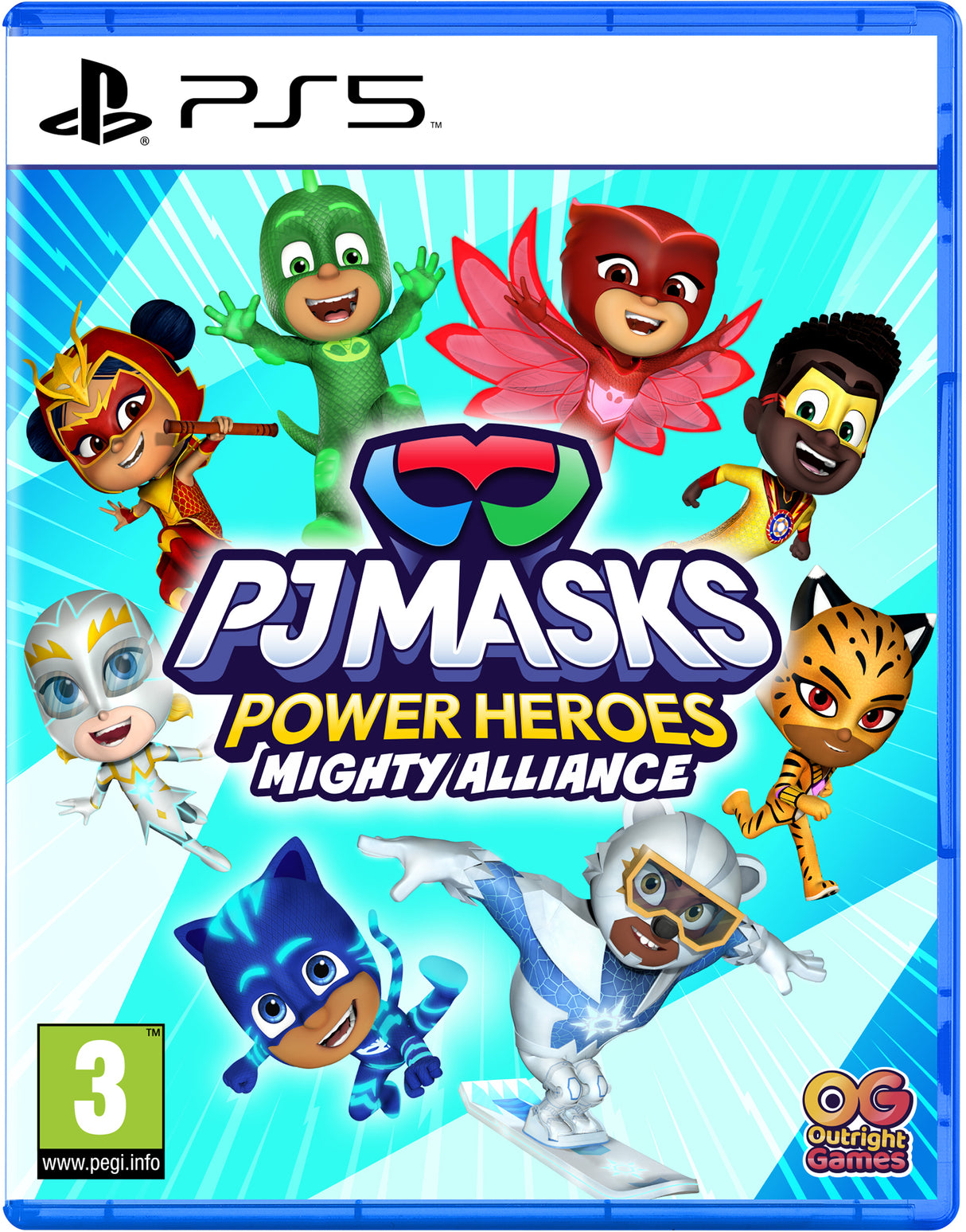 PJ MASKS POWER HEROES MIGHTY   Playstation 5 Video Game