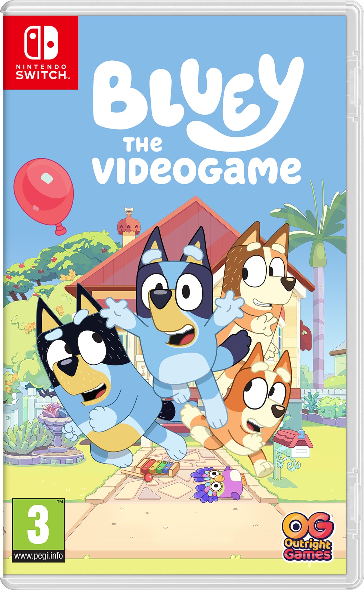 BLUEY THE VIDEOGAME  Nintendo Switch Video Game