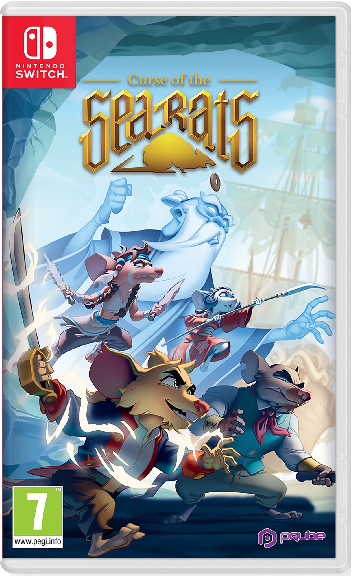 CURSE OF THE SEA RATS  Nintendo Switch Video Game