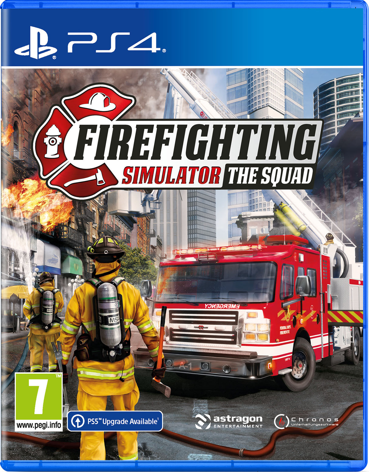 FIREFIGHTING SIMULATOR SQUAD   Playstation 4 Video Game