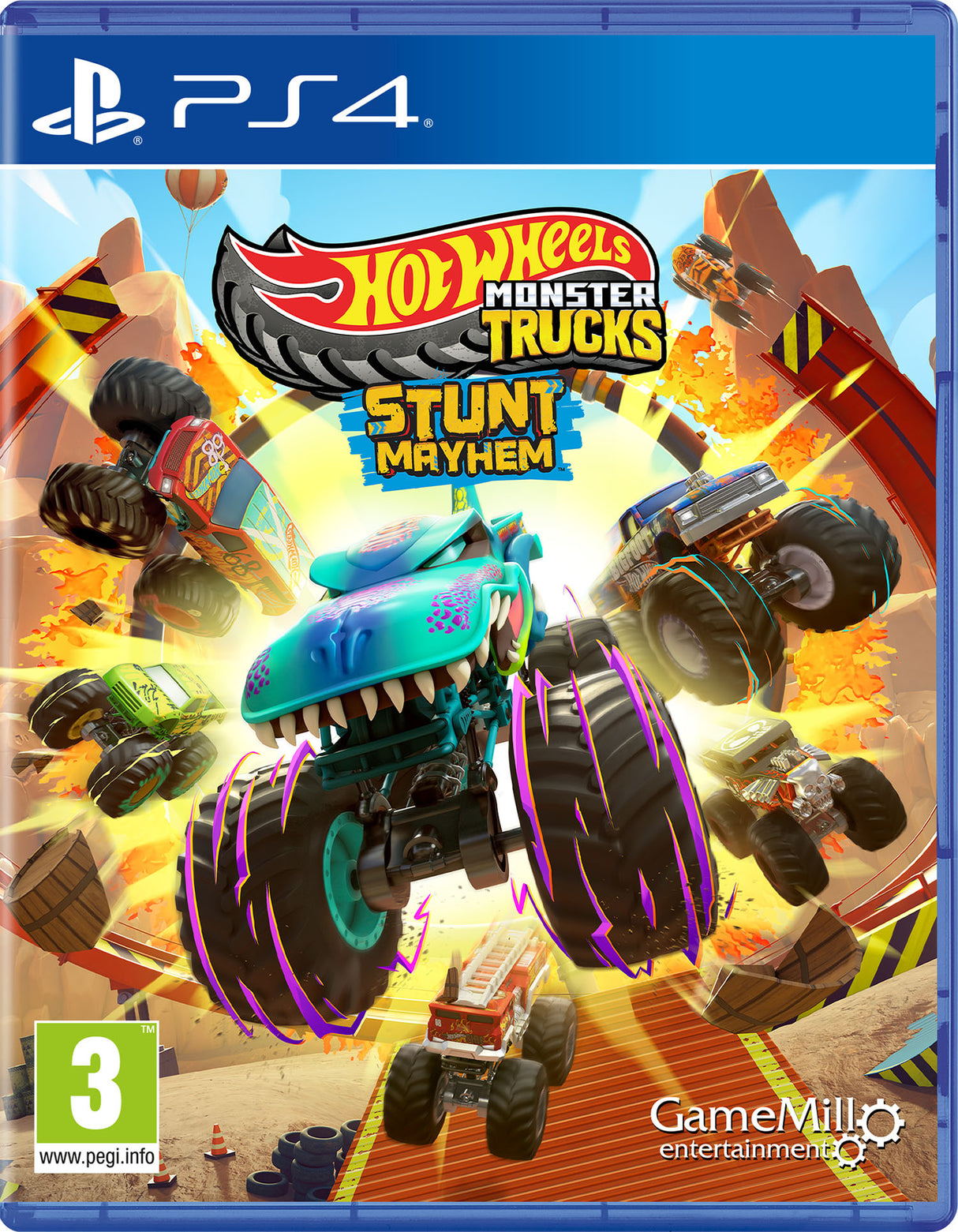 MONSTER TRUCKS   Playstation 4 Video Game