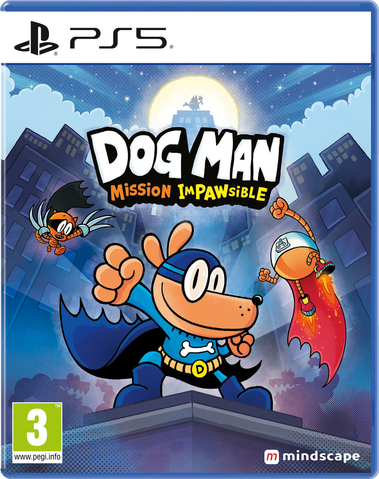 DOG MAN MISSION IMPAWSIBLE   PlayStation 5 Video Game