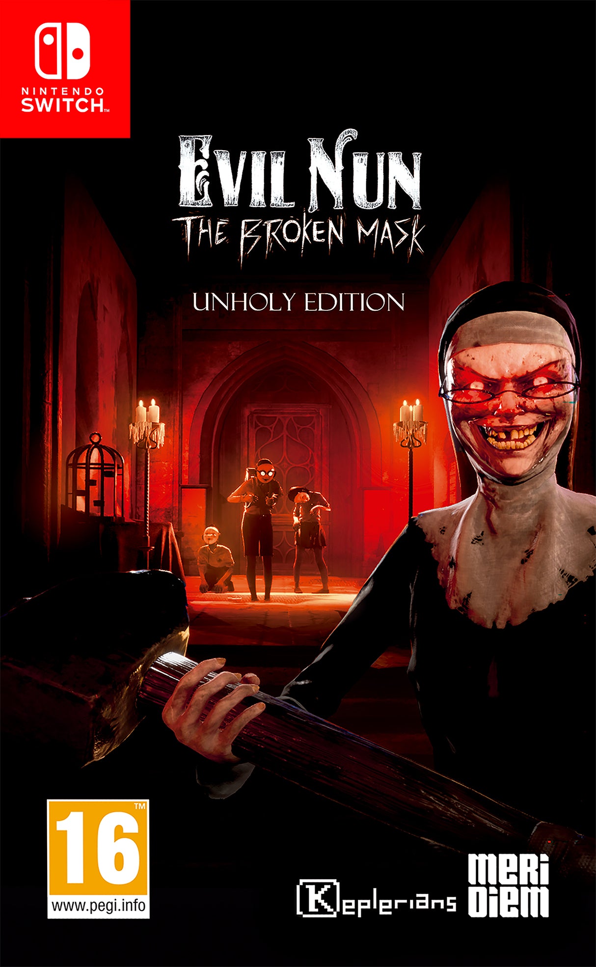EVIL NUN BROKEN MASK UNHOLY ED Nintendo Switch Video Game
