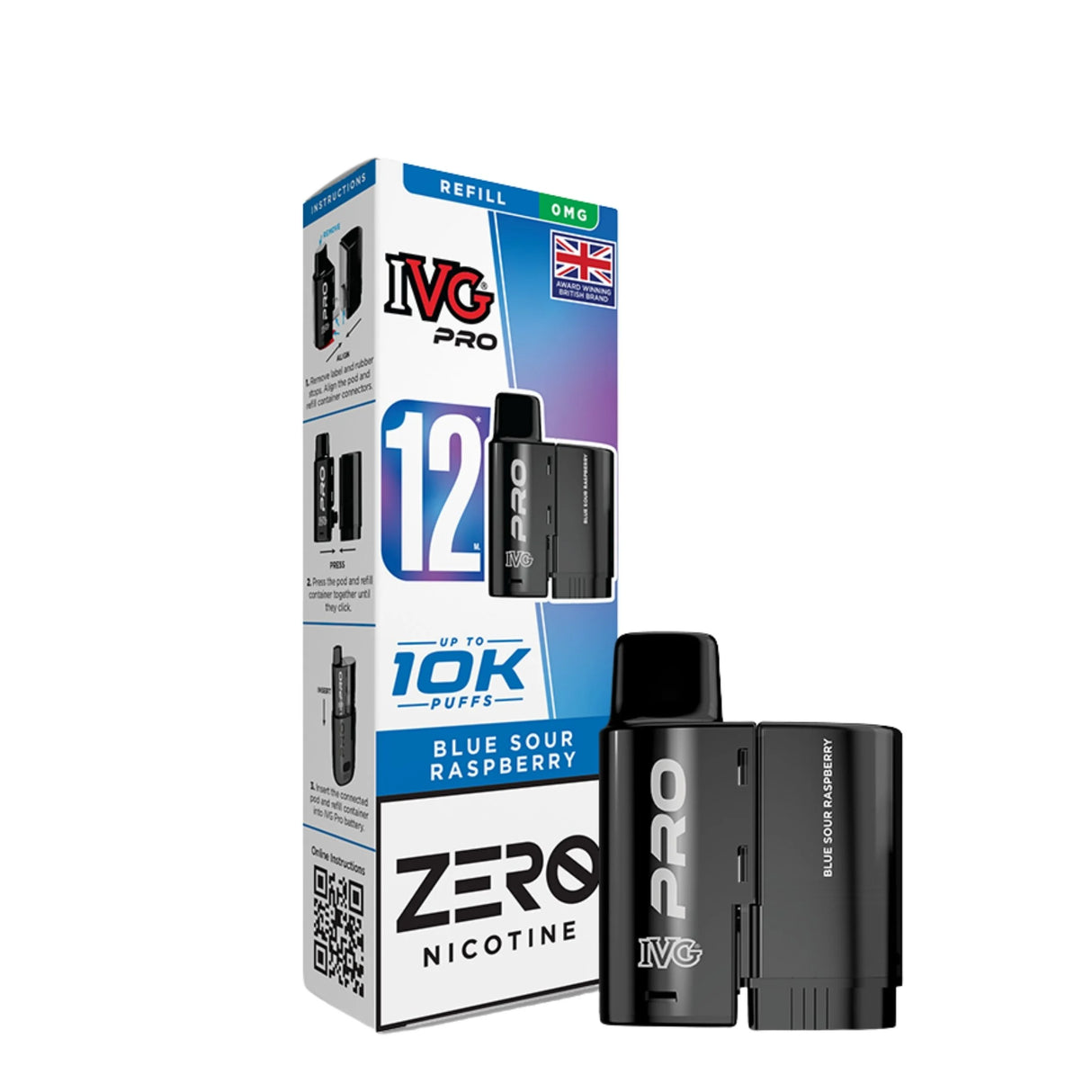 IVG 12 Pro Refill Pods 10K Puffs