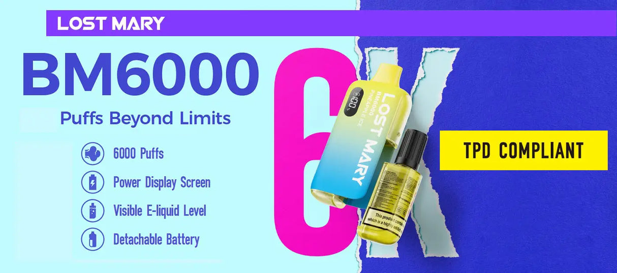 BM6000 Disposable Vape Kit