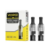 DORIC Replacement Pod Cartridges 2ml 1.2 Ohms (2pcs)