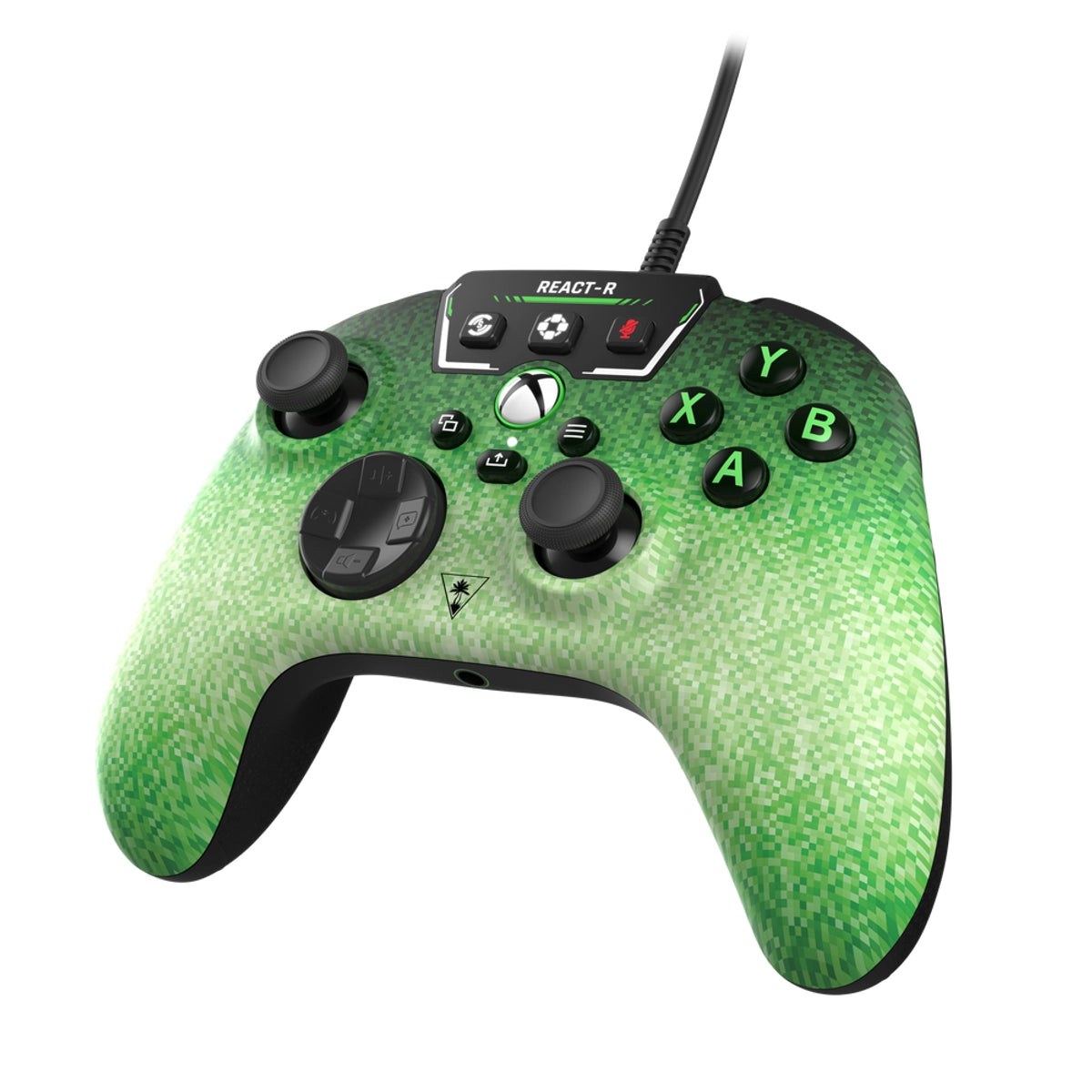 Turtle Beach React-R, Gamepad, PC, Xbox One, Xbox Series S, Xbox Series X, D-pad, Menu button, Share button, View button, Analogue / Digital, Wired, USB 2