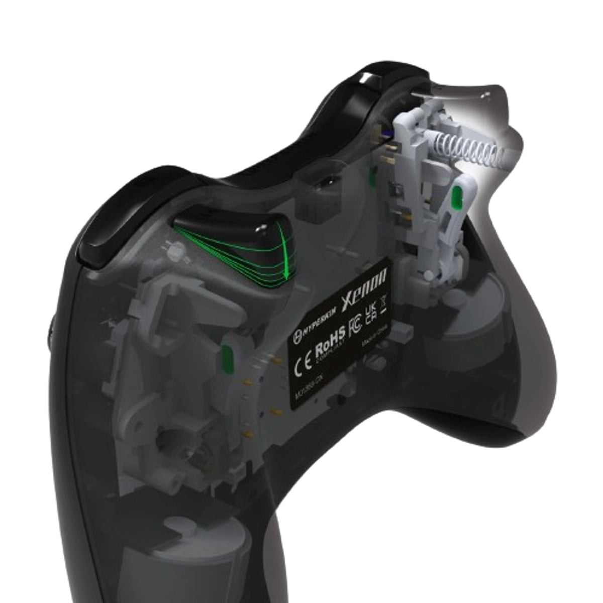 Hyperkin M01368-CN, Gamepad, Xbox One, Xbox Series S, Xbox Series X, Vibration on/off button, Wired, USB, Black