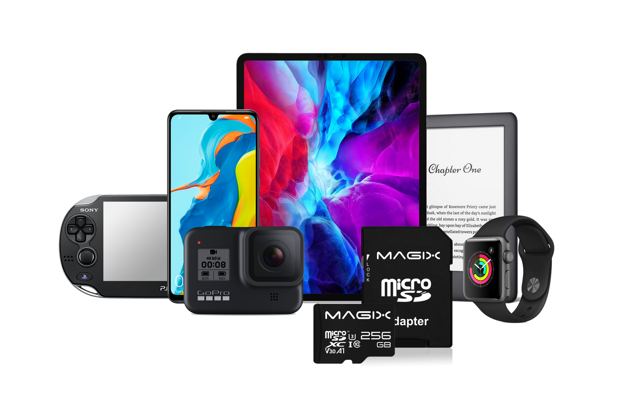 MicroSD Card 4K Series + SD Adapter Class10 V30