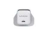 20W NANO GaN Charger PD Power Delivery - UK Plug (WHITE)