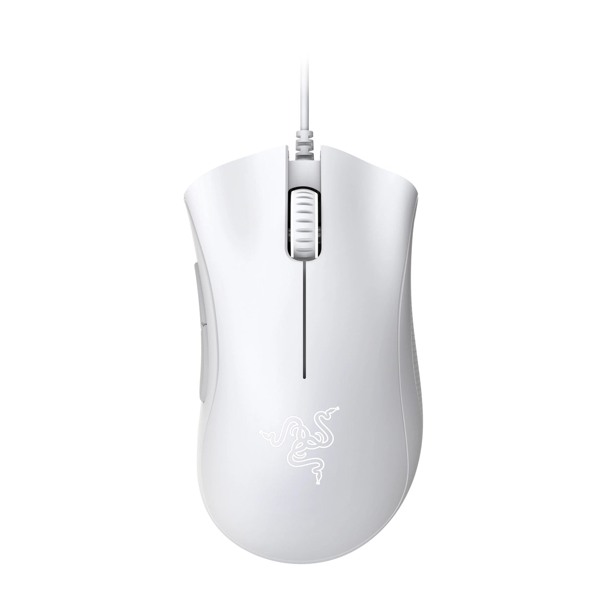 Razer DeathAdder Essential, Right-hand, Optical, USB Type-A, 6400 DPI, White