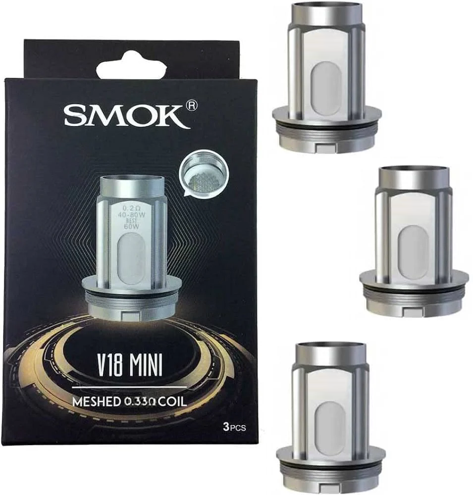 V18 MINI Meshed Replacement Coils (3Pcs)