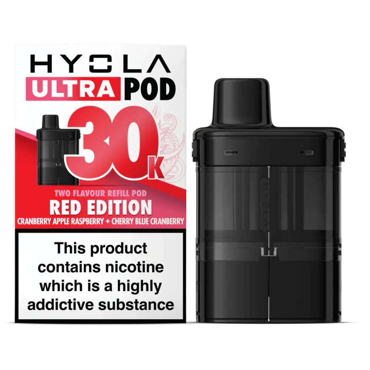 Hyola Ultra 30K Puffs Prefilled Pods