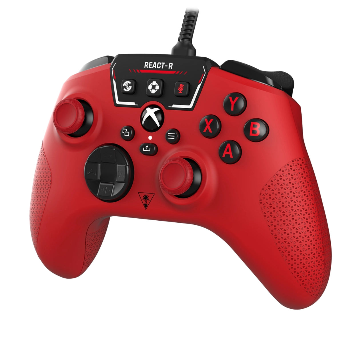 Turtle Beach React-R, Gamepad, PC, Xbox One, Xbox Series S, Xbox Series X, D-pad, Menu button, Share button, View button, Analogue / Digital, Wired, USB 3