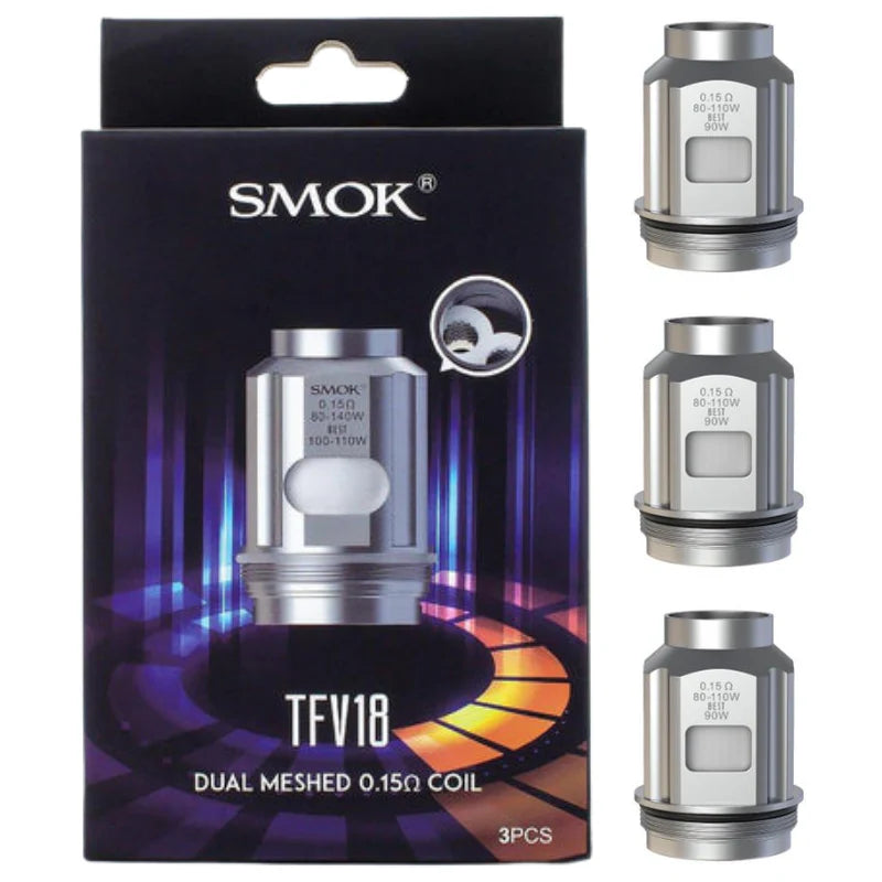 TFV18 Meshed Replacement Coils (3Pcs)