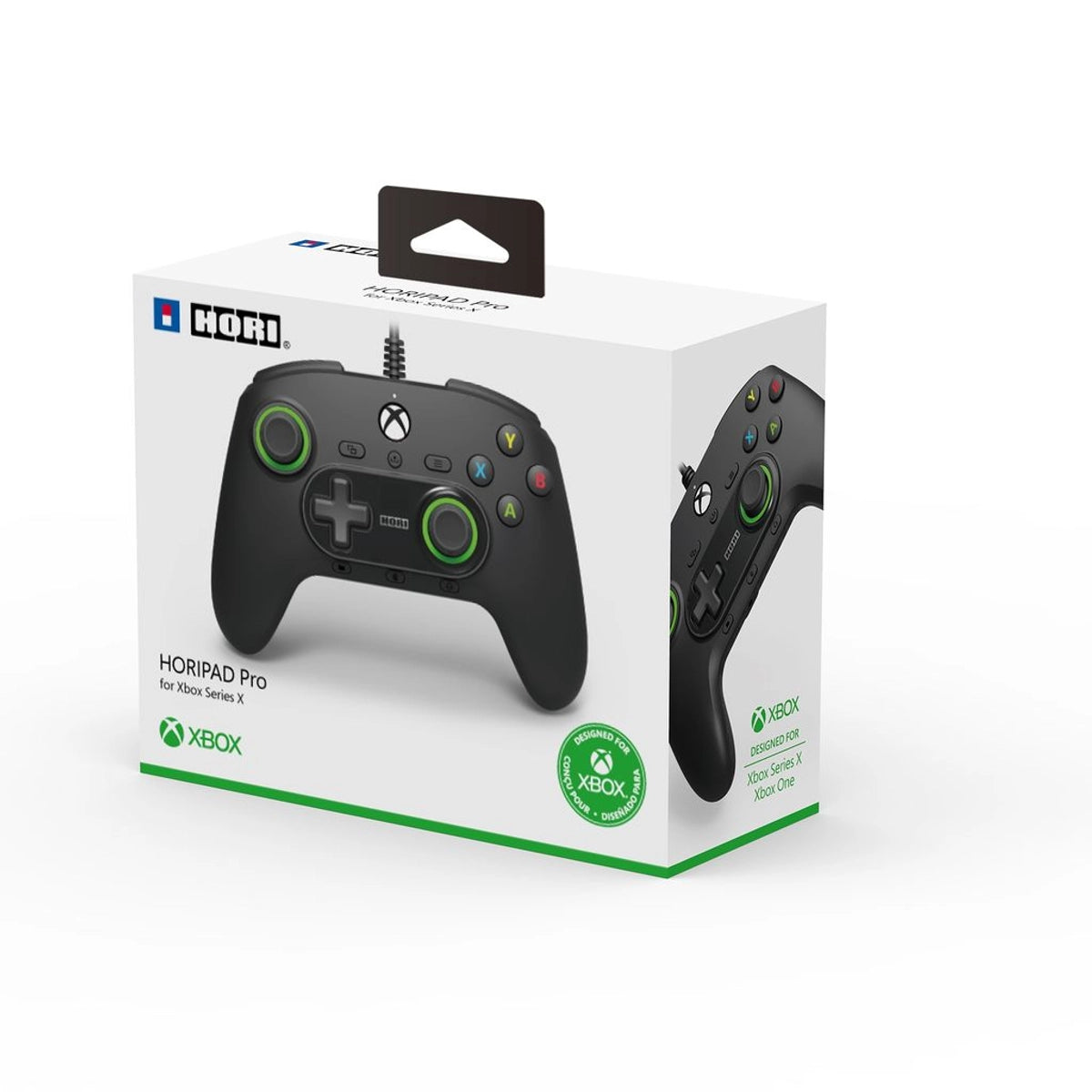 FLASHPOINT 617956, Gamepad, Tablet PC, Xbox One, Xbox Series S, Xbox Series X, Analogue, Wired, Black, Cable