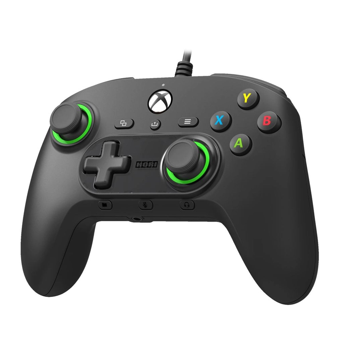 FLASHPOINT 617956, Gamepad, Tablet PC, Xbox One, Xbox Series S, Xbox Series X, Analogue, Wired, Black, Cable