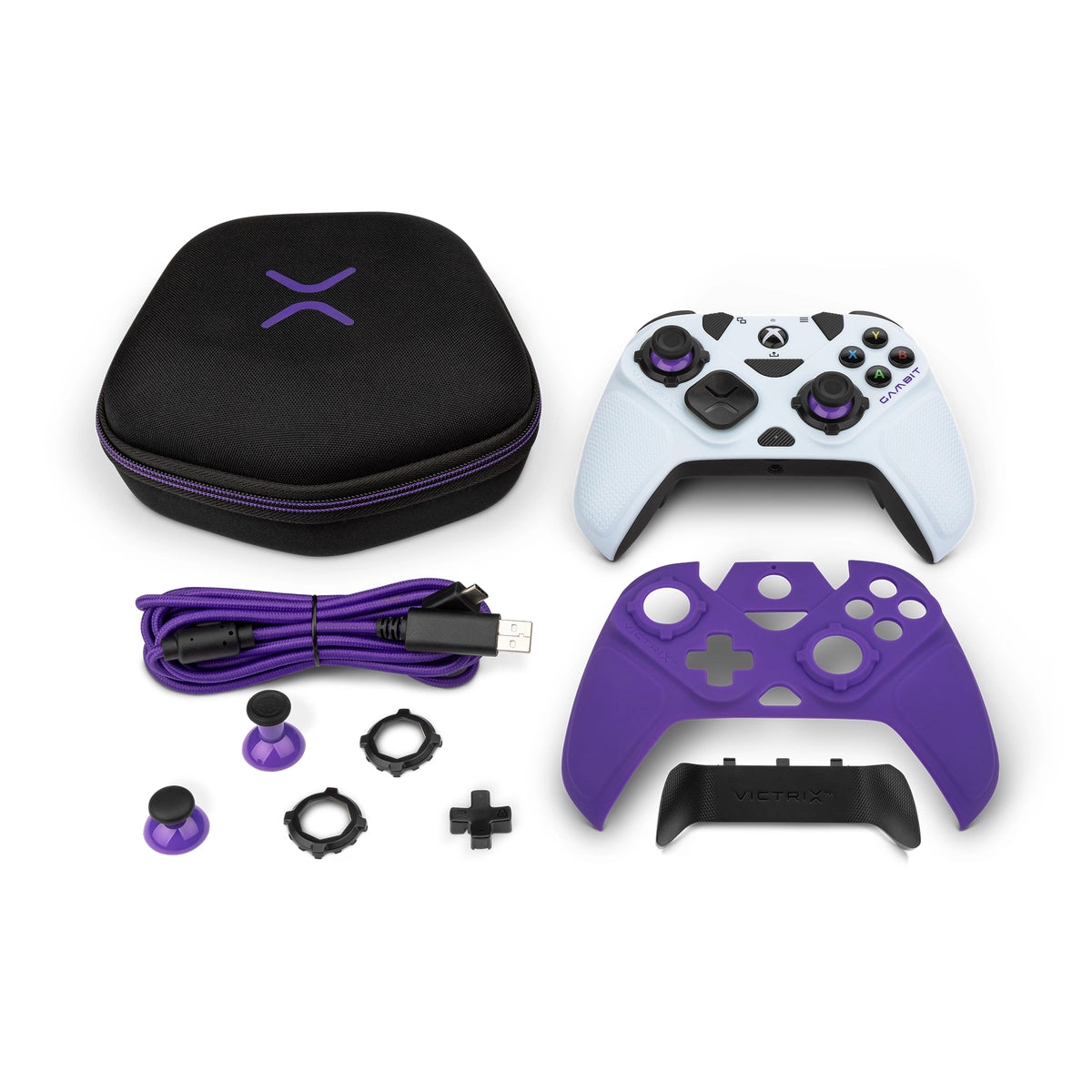 Victrix Gambit, Gamepad, PC, Xbox One, Xbox Series S, Xbox Series X, D-pad, Analogue / Digital, 2.4 ms, Wired