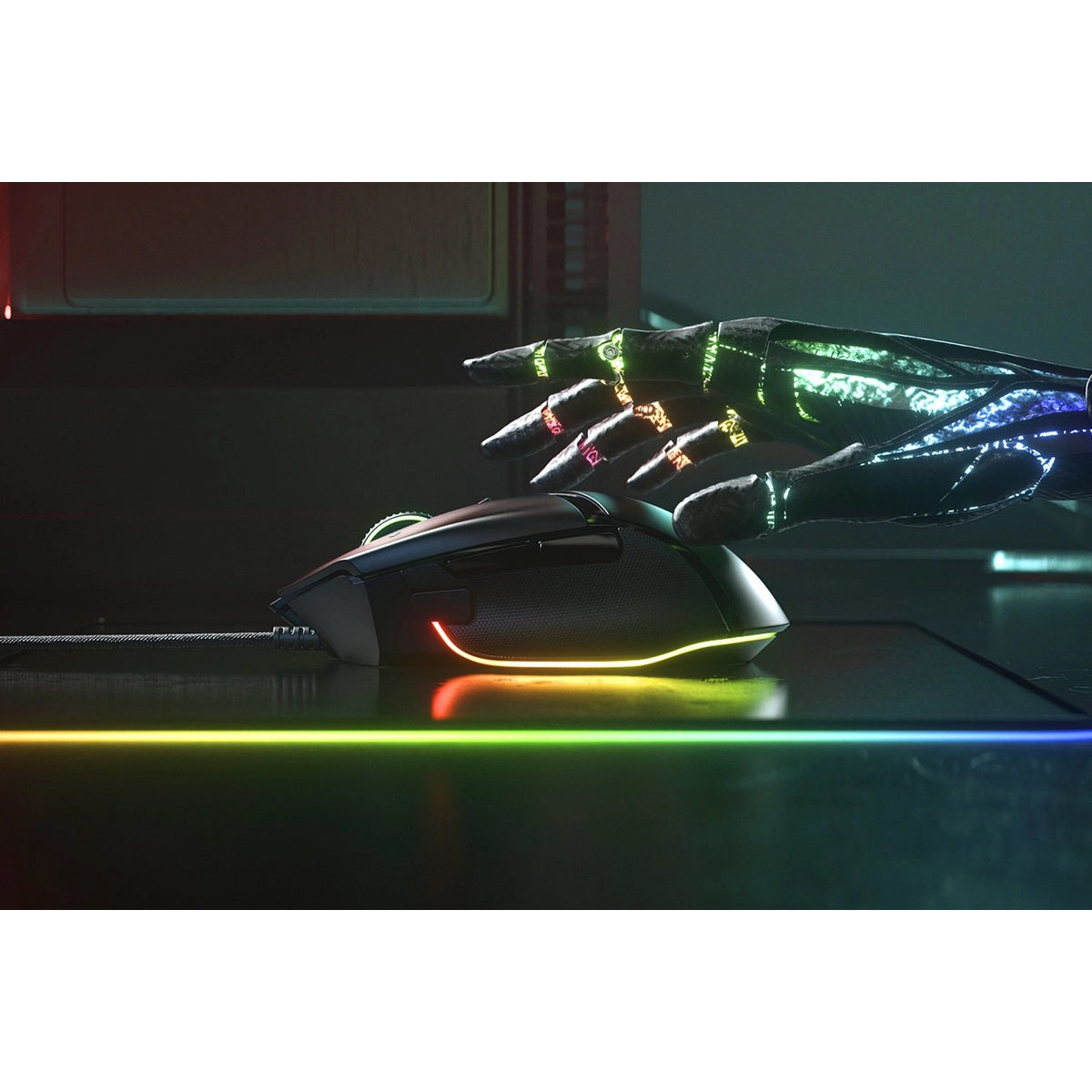 Razer Basilisk V3, Right-hand, Optical, USB Type-A, 26000 DPI, Black