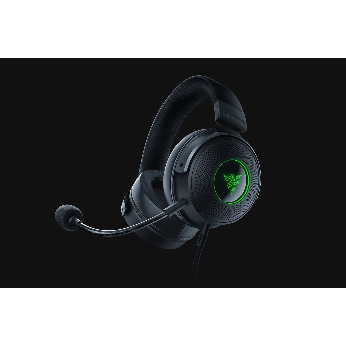 Razer Kraken V3, Wired, Gaming, 20 - 20000 Hz, 357 g, Headset, Black