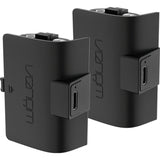 Venom VS2883, Battery, Black, XBOX SERIES X XBOX SERIES S XBOX ONE, 1100 mAh, 2 pc(s), 3 m
