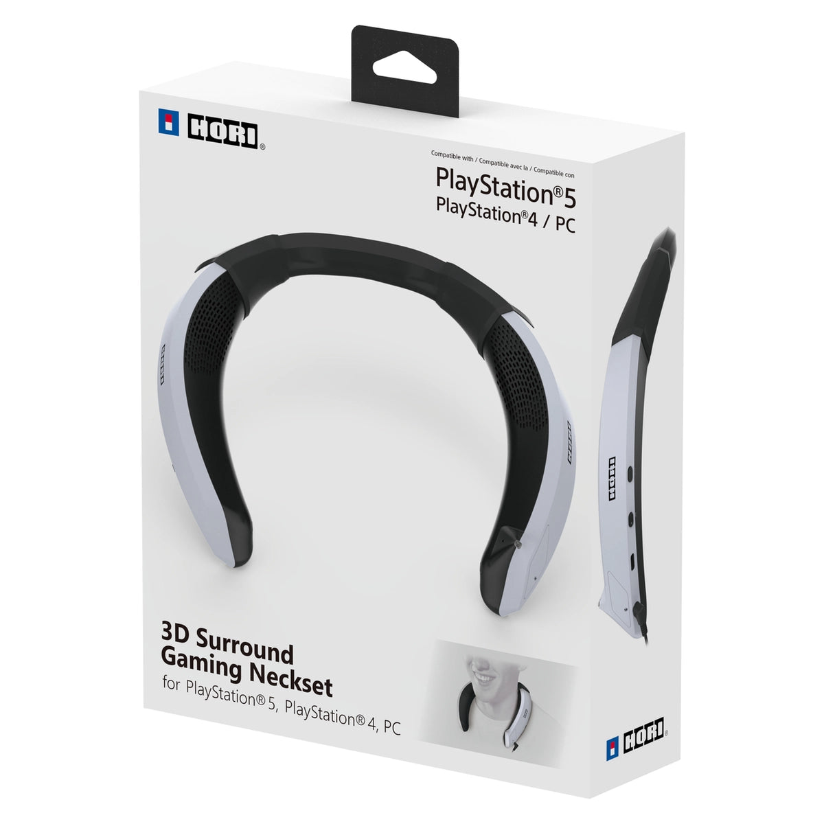 Hori SPF-009U, Wired, Gaming, Headset, Black, White