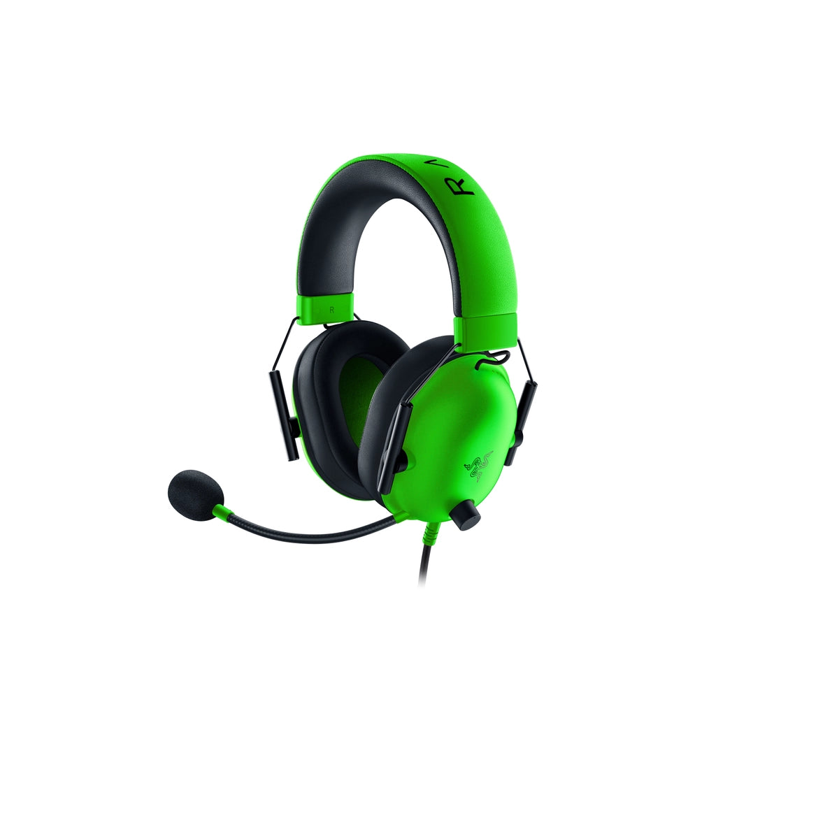 Razer BlackShark V2 X, Wired, 12 - 28000 Hz, Gaming, 240 g, Headset, Green, Black