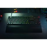 Razer Huntsman V2, Full-size (100%), USB, Opto-mechanical key switch, QWERTY, RGB LED, Black