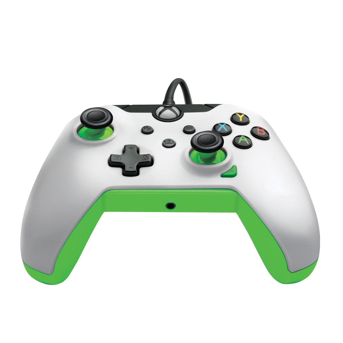 PDP Wired Controller: Neon White - Xbox Series X|S, Xbox One, Xbox, Windows 10/11