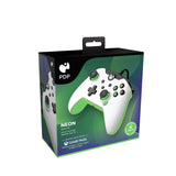 PDP Wired Controller: Neon White - Xbox Series X|S, Xbox One, Xbox, Windows 10/11