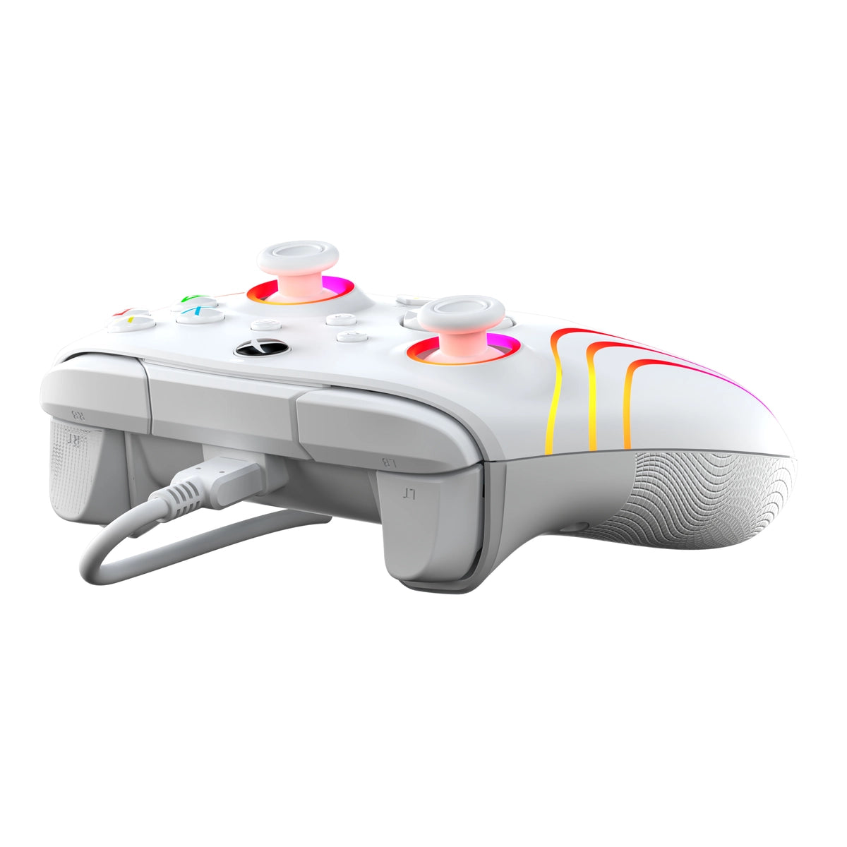 PDP Afterglow Wave Wired Controller: White For Xbox Series X|S, Xbox One & Windows 10/11