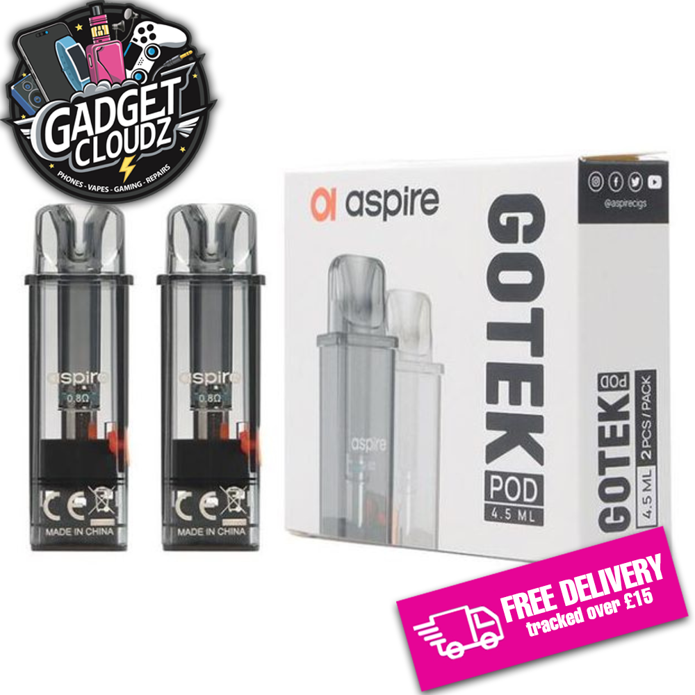 Aspire Gotek Replacement Pod Cartriges  2ml/4.5ml XL (2Pcs)