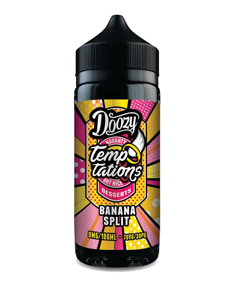 Banana Split By Doozy Temptations 100ml Shortfill