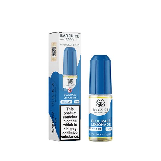 Blue Razz Lemonade By Bar Juice 5000 Salt 10ml