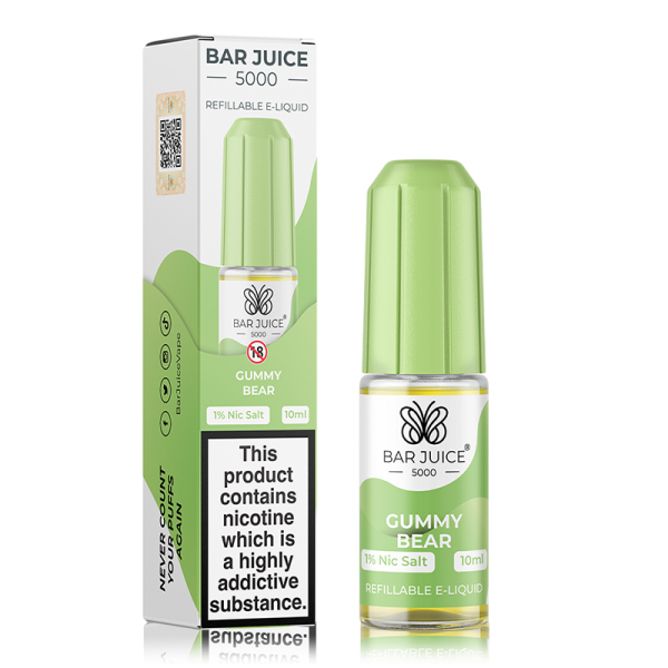 Gummy Bear By Bar Juice 5000 Salt 10ml