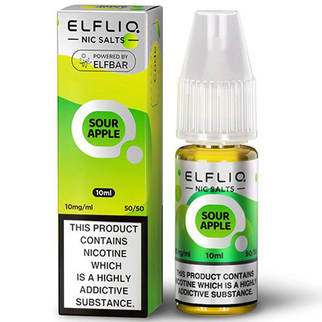 Sour Apple By Elfliq 10ml Salts