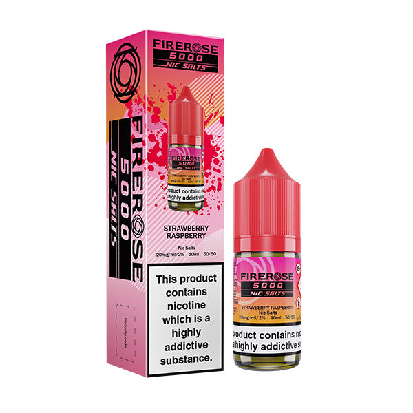Strawberry Raspberry By Elux Firerose 5000 10ml Salts