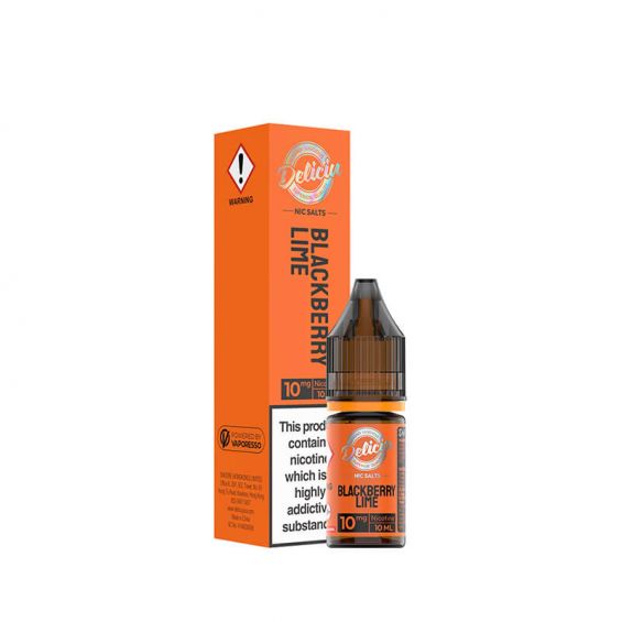 Blackberry Lime Nicotine Salt 10ml By Deliciu