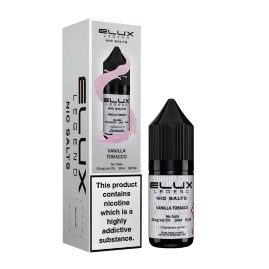 Vanilla Tobacco By Elux Legend 10ml Salts
