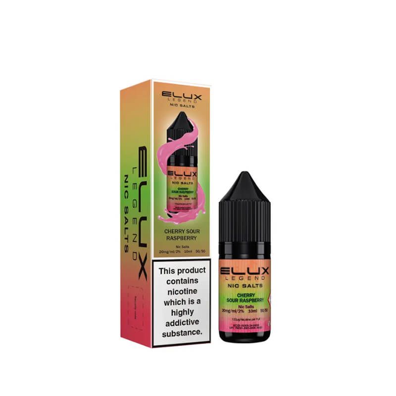 Cherry Sour Raspberry By Elux Legend 10ml Salts