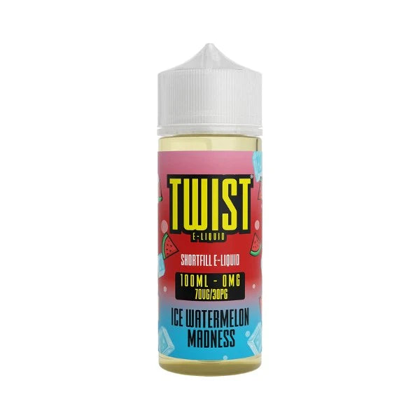 Ice Watermelon Madness By Twist Eliquids 100ml Shortfill