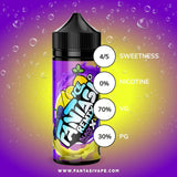 Blackcurrant X Lemon Ice By Fantasi Shortfill 100ml