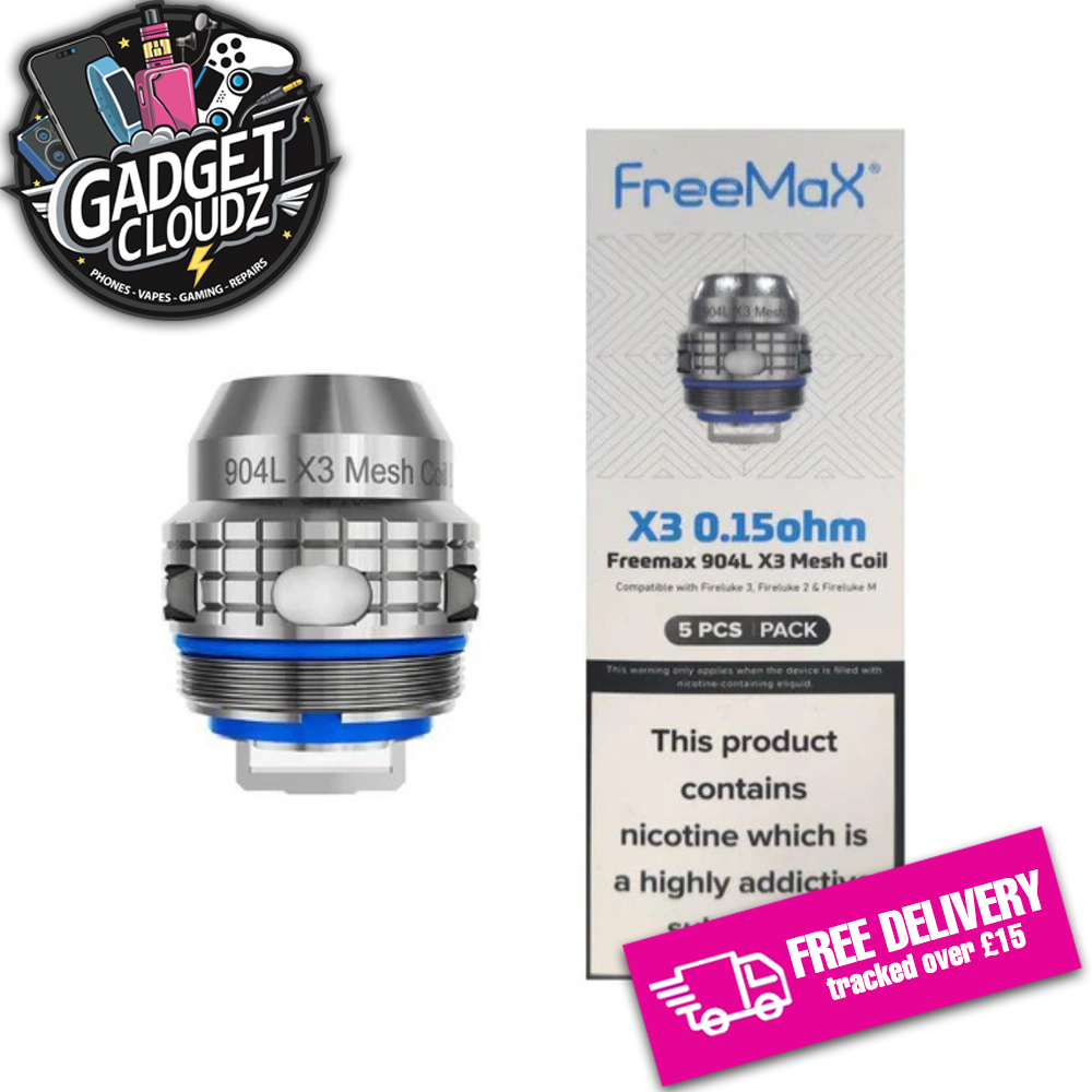 FreeMax X3 Mesh Coil 0.15 Ohm (5pcs)