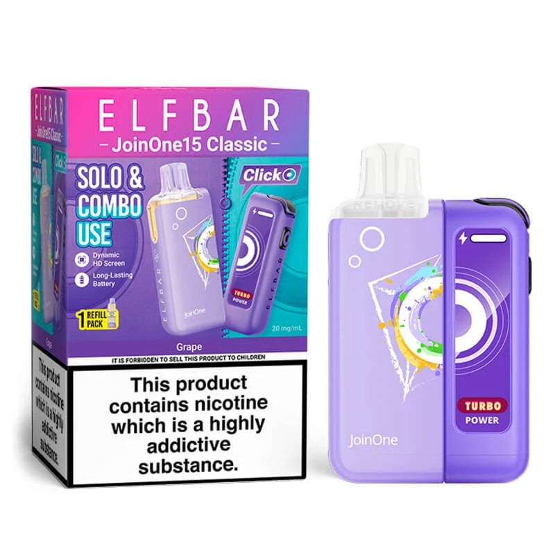 ELF BAR JOINONE 15 CLASSIC PREFILLED POD KIT