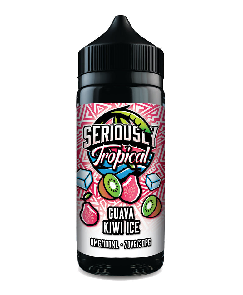 Guava Kiwi Ice By Seriously Tropical 100ml Shortfill