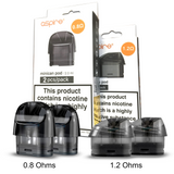 Minican Replacement Pod Cartridges Pack of 2